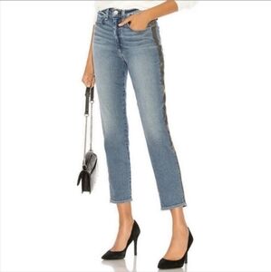 McGuire Denim Size 27 Ibiza Damn Fine High Rise Camo Stripe Jeans in Army Doll